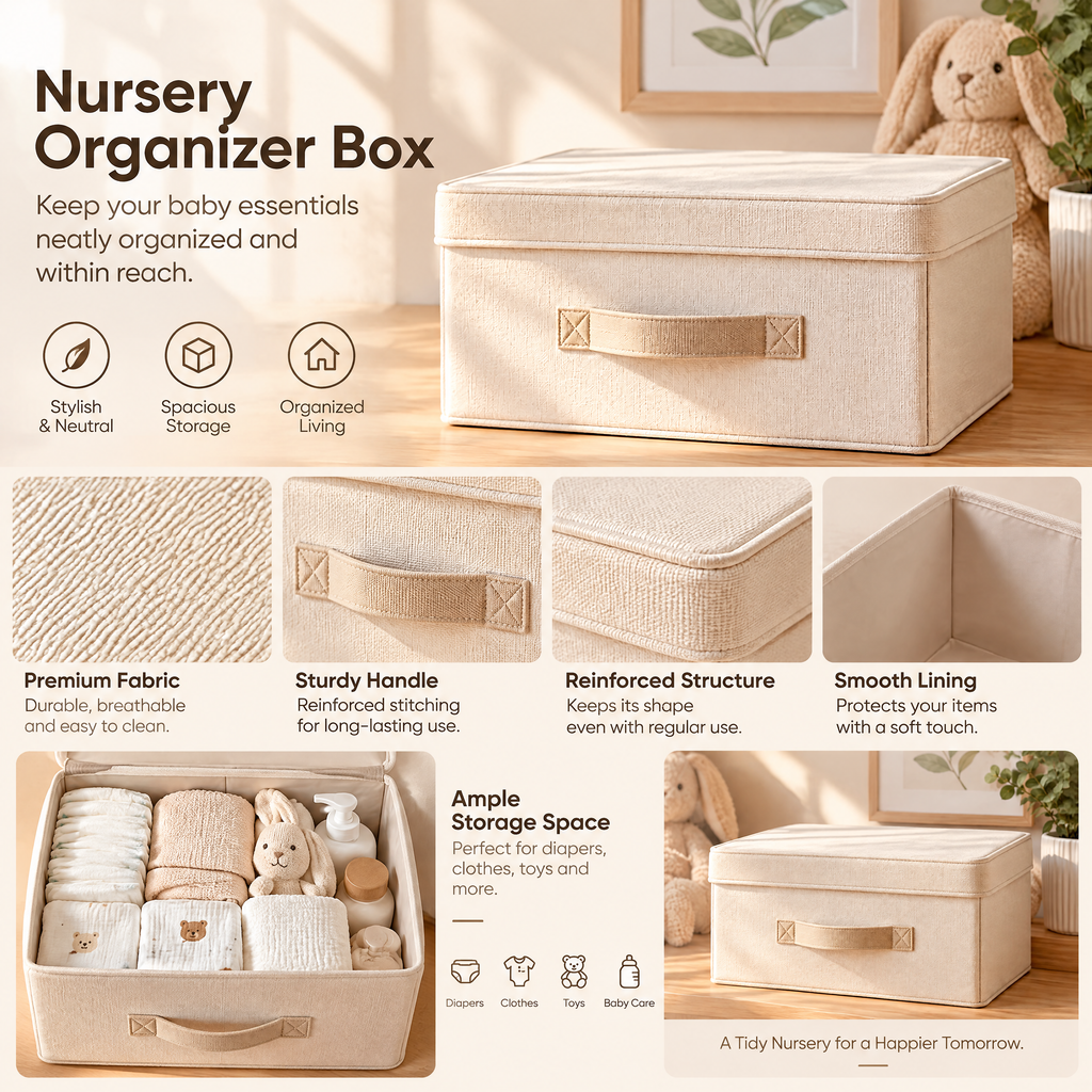 Nursery Organizer Box