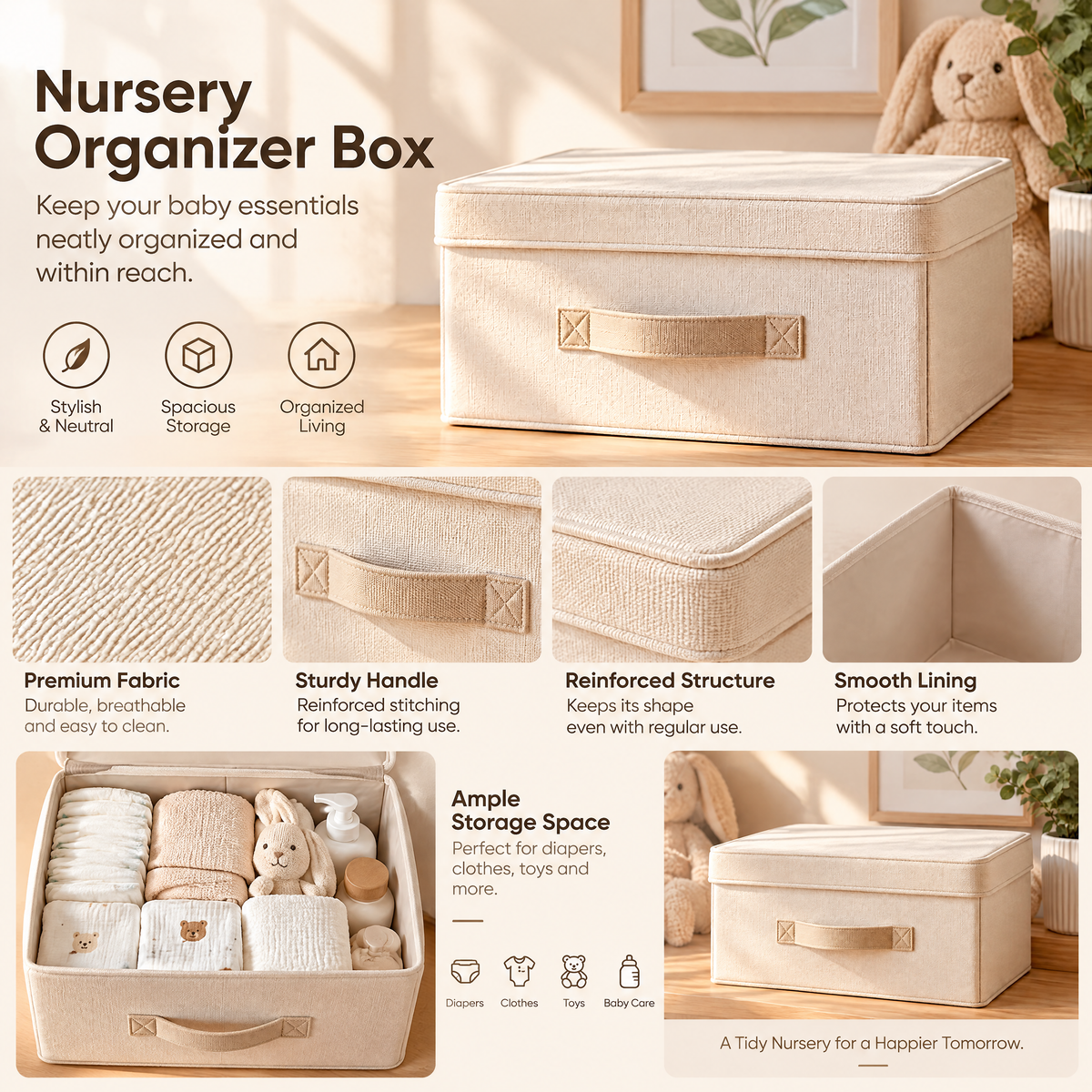 Nursery Organizer Box