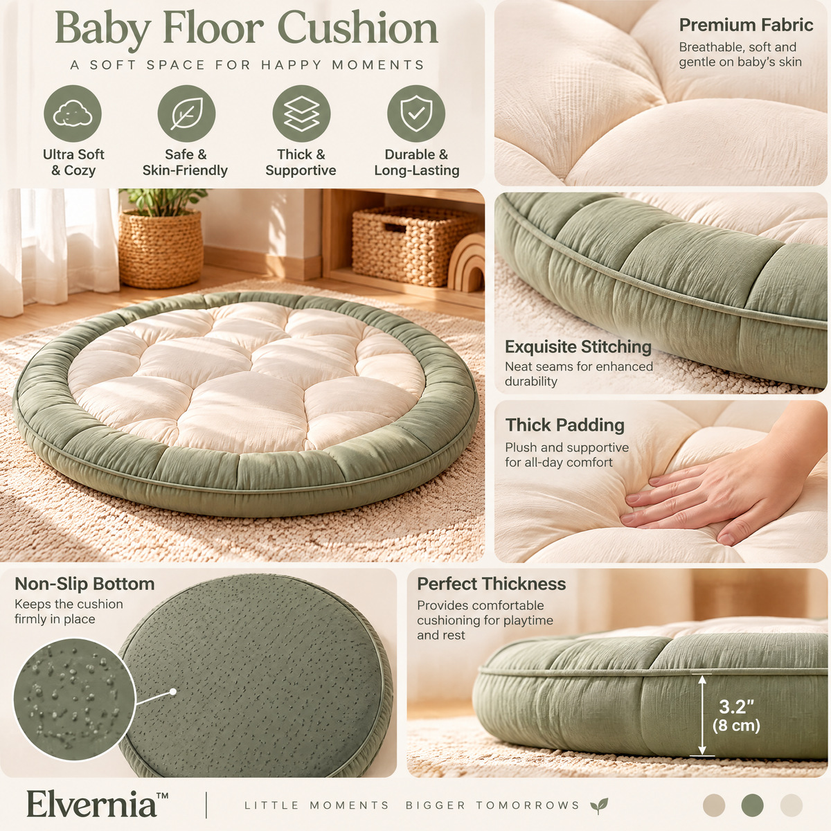 Baby Floor Cushion