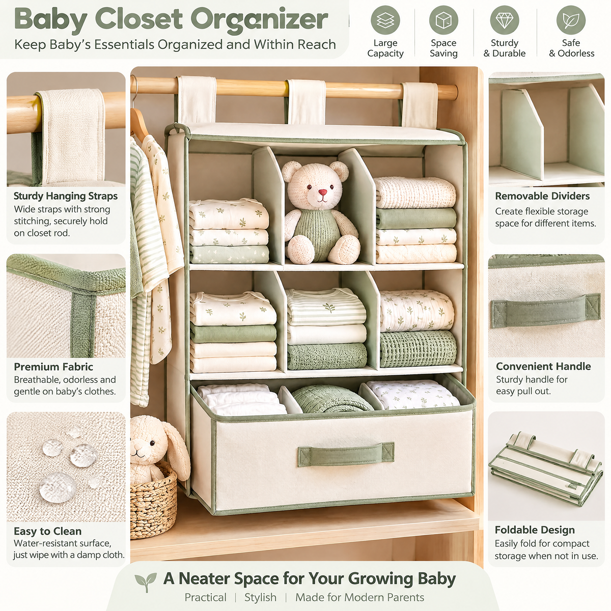 Baby Closet Organizer