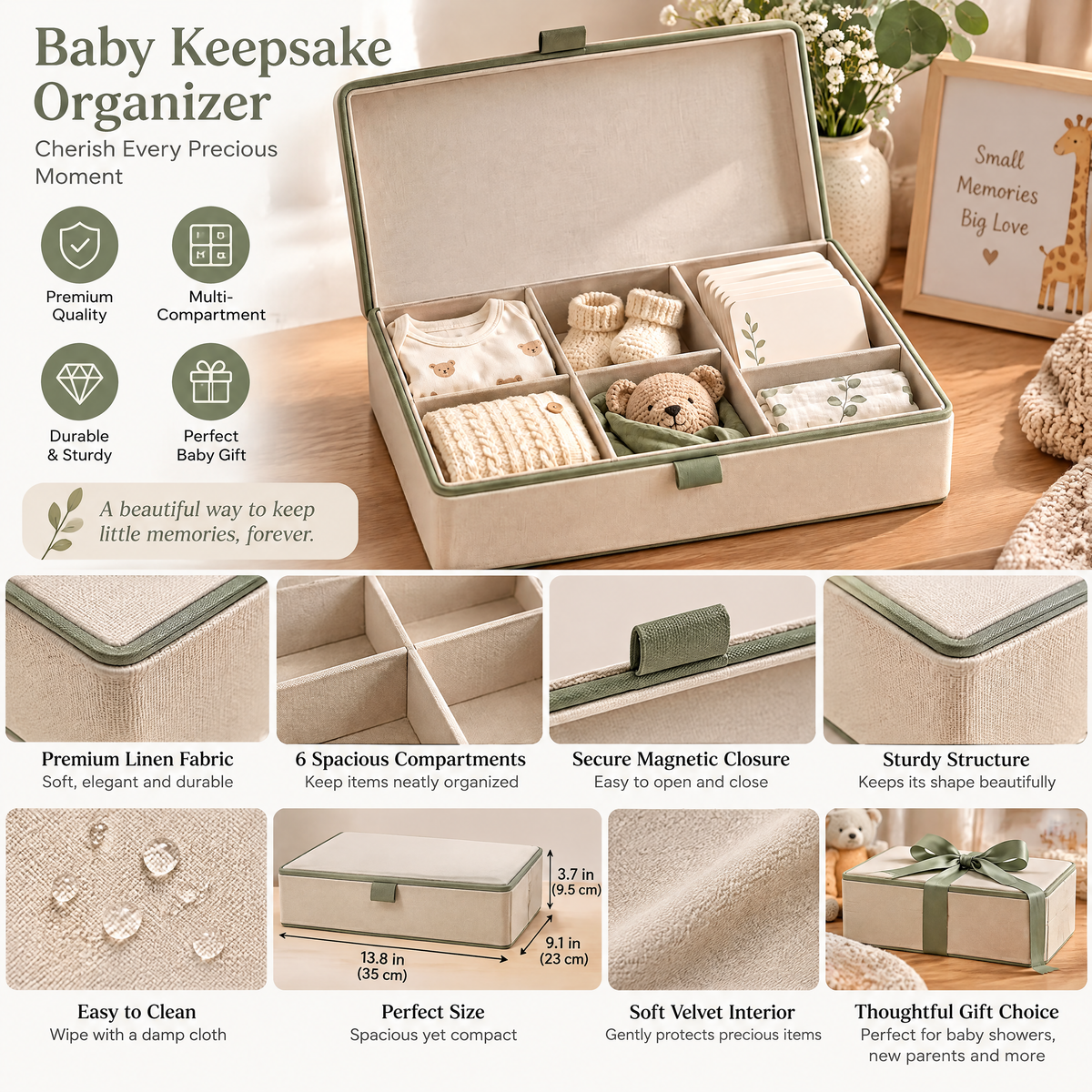 Baby Keepsake Organizer