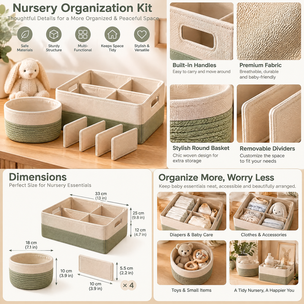 Nursery Organization Kit