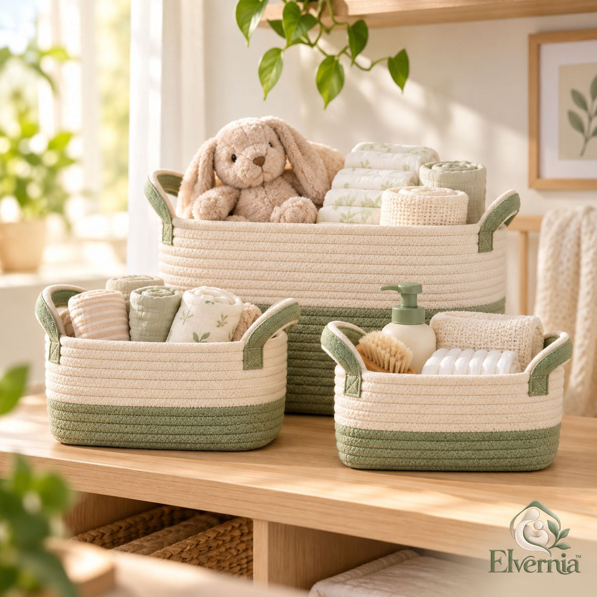 Baby Storage Basket Set