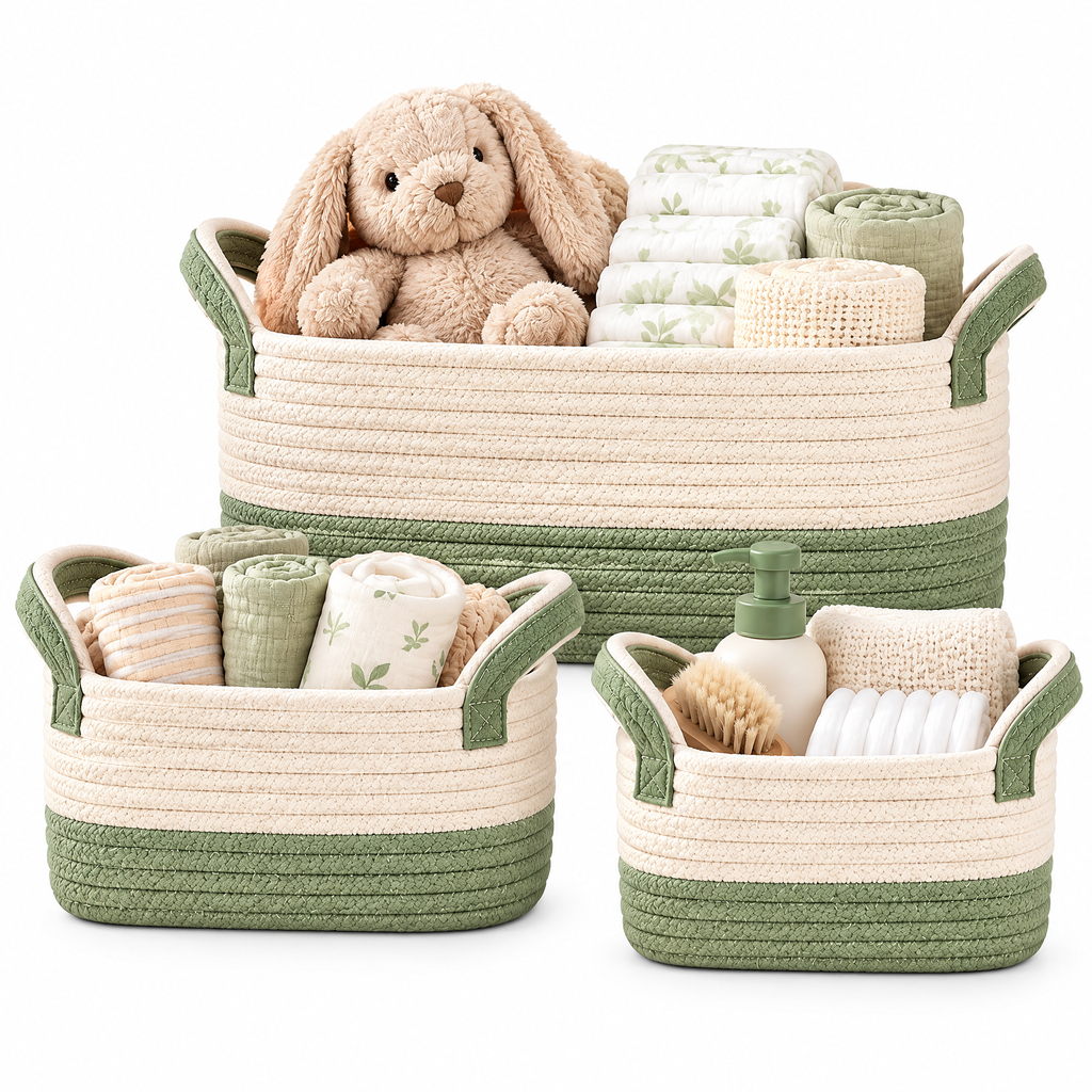 Baby Storage Basket Set